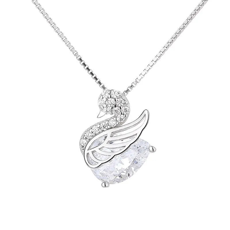 Collar Swan Royale – Plata 925 con Zirconias