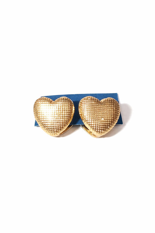 ✨ Aretes Corazón Dorado