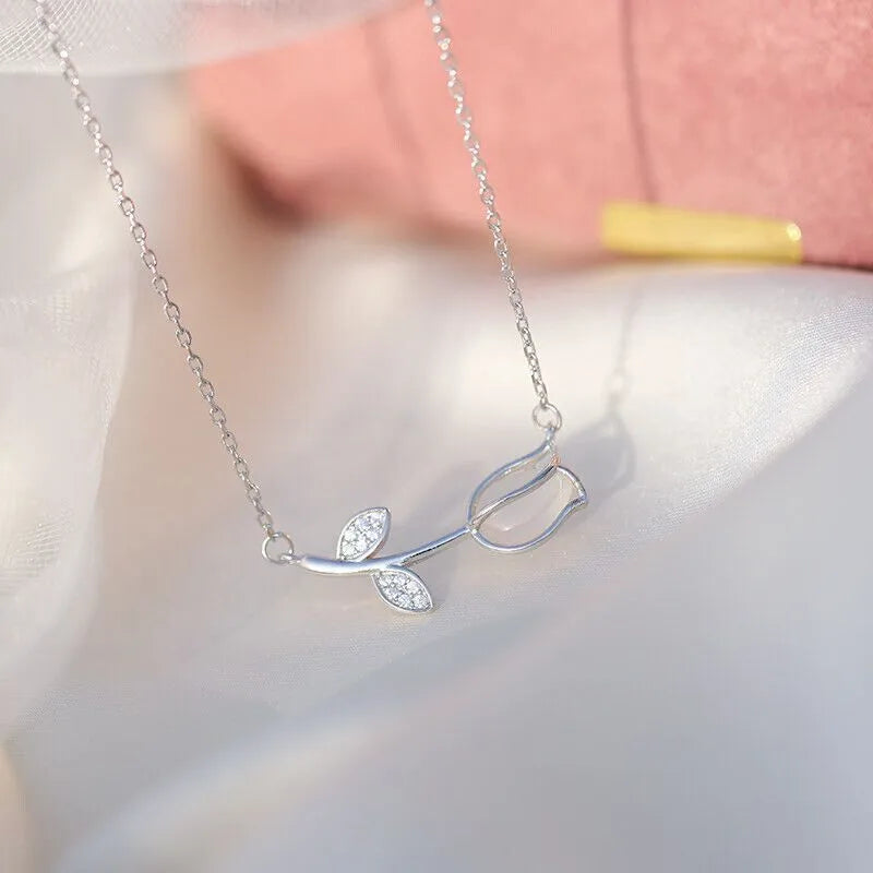 Collar Bloom Royale – Plata 925 con Zirconias