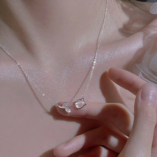 Collar Bloom Royale – Plata 925 con Zirconias